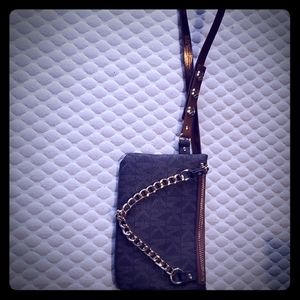 Brown Michael Kors belt bag XL runs small